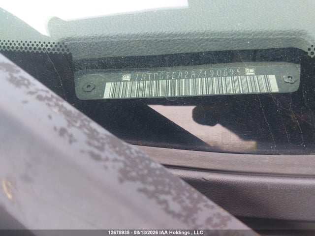 Aukcja sprzedaży 2010 Gmc Sierra C1500, vin: 1GTPCTEA2AZ190695, numer aukcji: 12678935