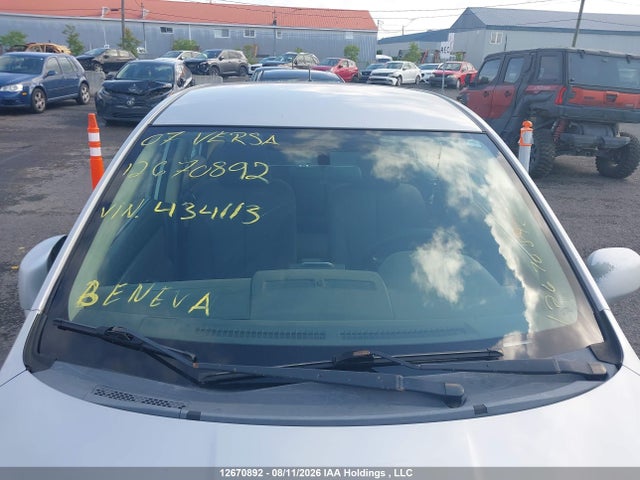 Продаж на аукціоні авто 2007 Nissan Versa 1.8s, vin: 3N1BC11E07L434113, номер лоту: 12670892