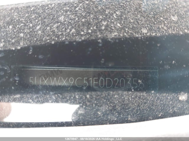 5UXWX9C51E0D20356 BMW X3