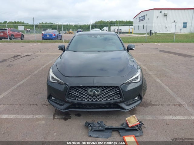 12678958 :رقم المزاد ، JN1FV7EL8HM702226 vin ، 2017 Infiniti Q60 3.0t Red Sport 400 مزاد بيع