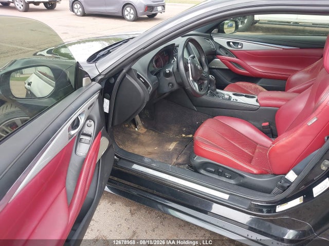 12678958 :رقم المزاد ، JN1FV7EL8HM702226 vin ، 2017 Infiniti Q60 3.0t Red Sport 400 مزاد بيع
