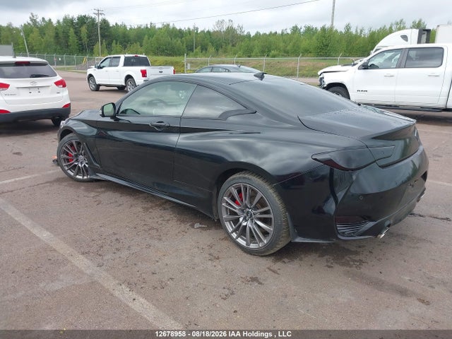 12678958 :رقم المزاد ، JN1FV7EL8HM702226 vin ، 2017 Infiniti Q60 3.0t Red Sport 400 مزاد بيع