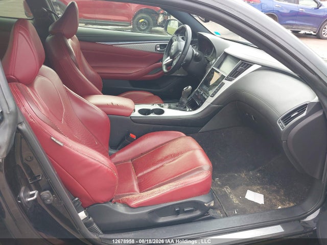 12678958 :رقم المزاد ، JN1FV7EL8HM702226 vin ، 2017 Infiniti Q60 3.0t Red Sport 400 مزاد بيع