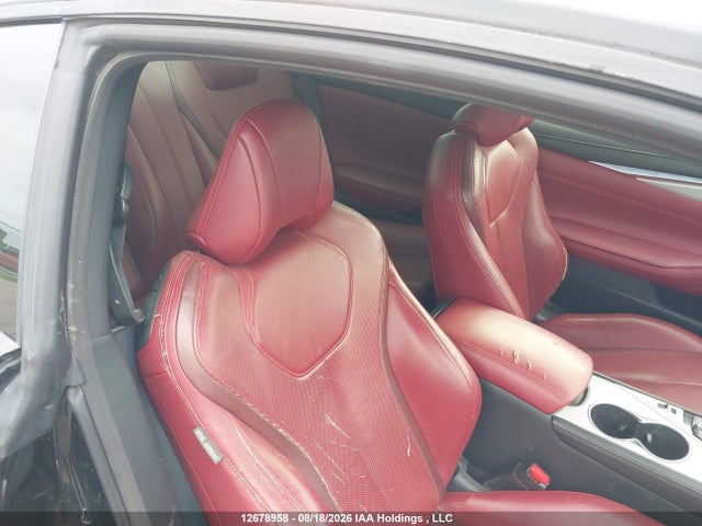 12678958 :رقم المزاد ، JN1FV7EL8HM702226 vin ، 2017 Infiniti Q60 3.0t Red Sport 400 مزاد بيع