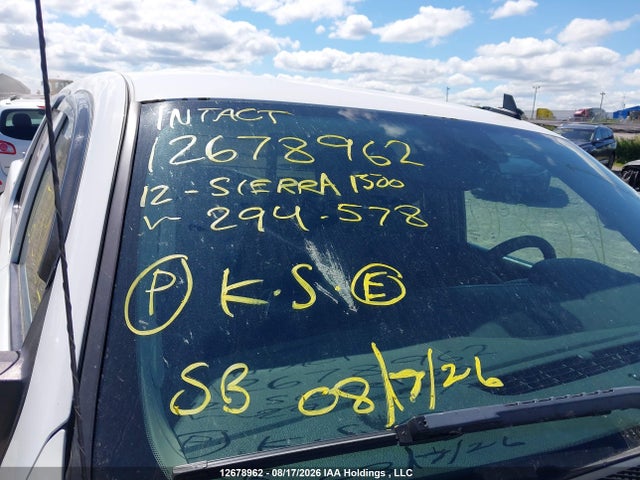 Aukcja sprzedaży 2012 Gmc Sierra 1500, vin: 3GTP2VE76CG294578, numer aukcji: 12678962