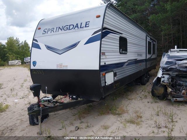 Продаж на аукціоні авто 2022 Keystone Springdale, vin: 4YDTSGR2XN3111257, номер лоту: 12678963