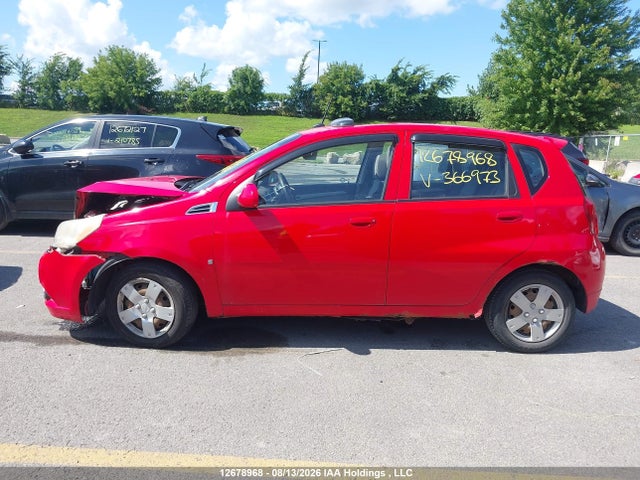 12678968 :رقم المزاد ، KL1TX65E49B366973 vin ، 2009 Chevrolet Aveo Lt مزاد بيع