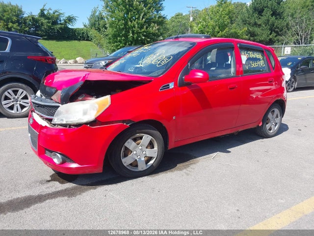 12678968 :رقم المزاد ، KL1TX65E49B366973 vin ، 2009 Chevrolet Aveo Lt مزاد بيع