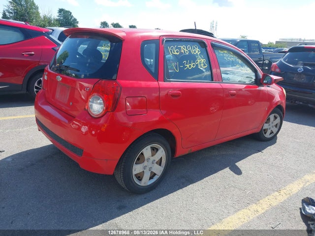 12678968 :رقم المزاد ، KL1TX65E49B366973 vin ، 2009 Chevrolet Aveo Lt مزاد بيع