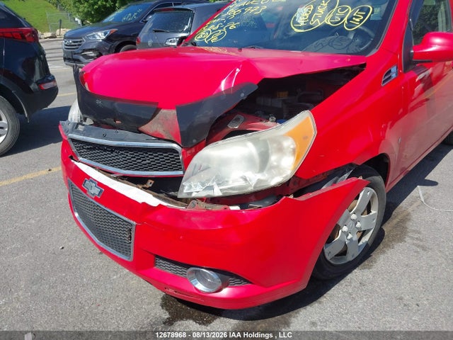 12678968 :رقم المزاد ، KL1TX65E49B366973 vin ، 2009 Chevrolet Aveo Lt مزاد بيع