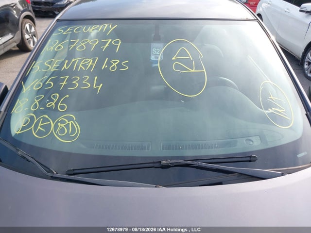 3N1AB7AP0FL657334 Nissan Sentra 1.8 S/1.8 Sl/1.8 Sr/1.8 Sv