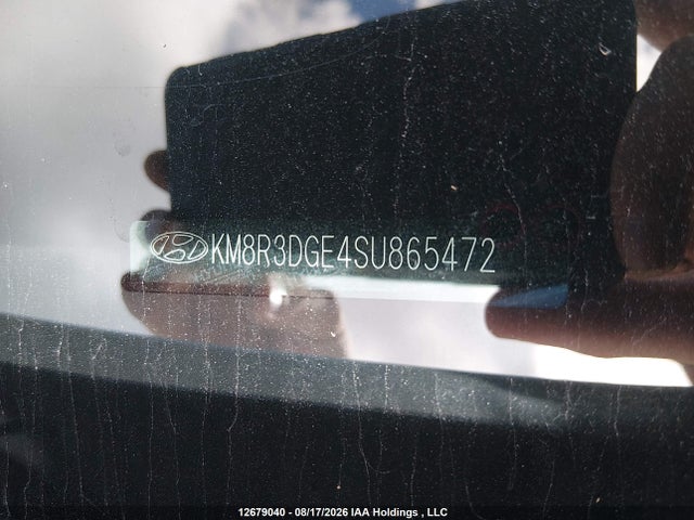 2025 Hyundai Palisade Urban 8 Passenger Seating მანქანა იყიდება აუქციონზე, vin: KM8R3DGE4SU865472, აუქციონის ნომერი: 12679040