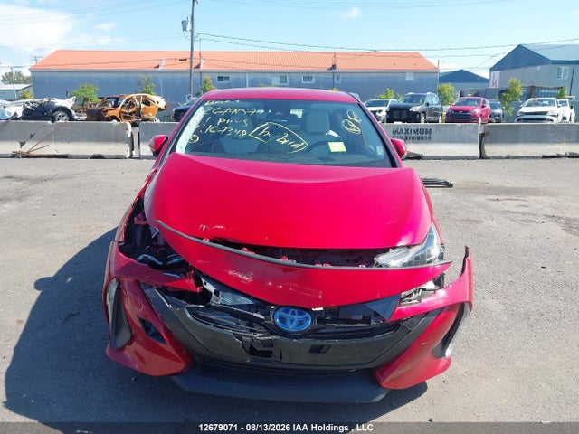 12679071 :رقم المزاد ، JTDKAMFP9M3167348 vin ، 2021 Toyota Prius Prime Upgrade مزاد بيع