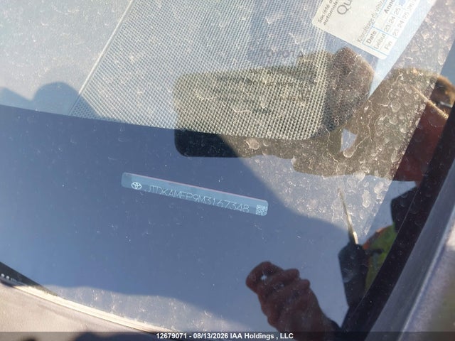 12679071 :رقم المزاد ، JTDKAMFP9M3167348 vin ، 2021 Toyota Prius Prime Upgrade مزاد بيع