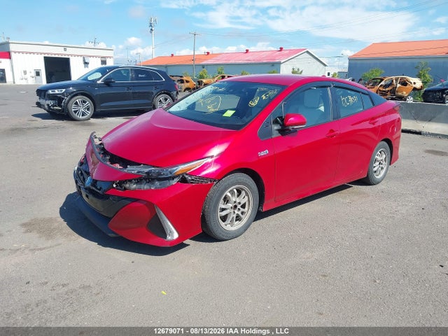 12679071 :رقم المزاد ، JTDKAMFP9M3167348 vin ، 2021 Toyota Prius Prime Upgrade مزاد بيع