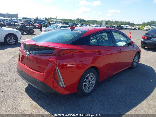 12679071 :رقم المزاد ، JTDKAMFP9M3167348 vin ، 2021 Toyota Prius Prime Upgrade مزاد بيع