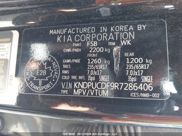 KIA Sportage Lx 2024 KNDPUCDF9R7286406 Image 9
