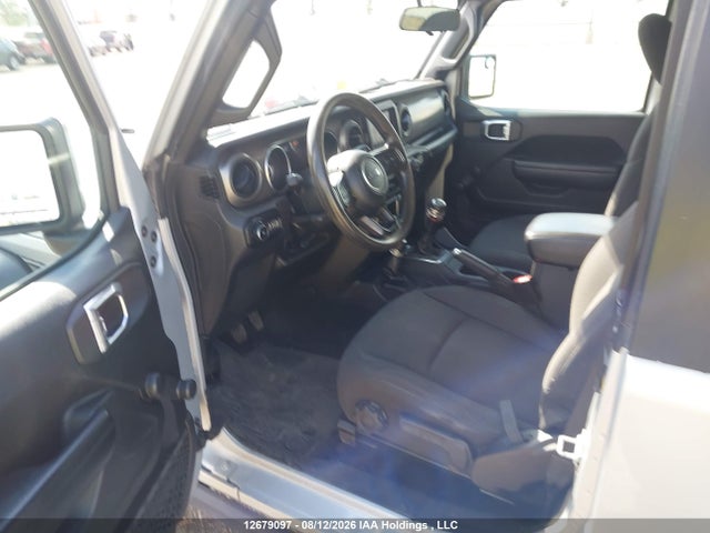 2022 Jeep Wrangler Sport მანქანა იყიდება აუქციონზე, vin: 1C4GJXAG2NW250814, აუქციონის ნომერი: 12679097