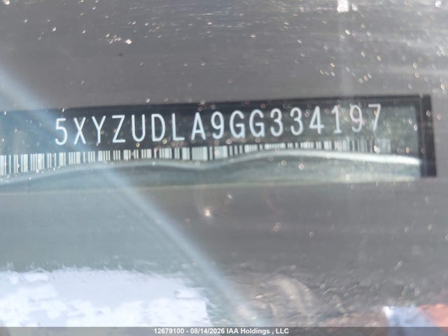 5XYZUDLA9GG334197 Hyundai SANTA FE SPORT