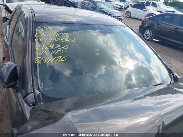12679105 :رقم المزاد ، JM1BL1H52A1124756 vin ، 2010 Mazda Mazda3 Gs/gt مزاد بيع
