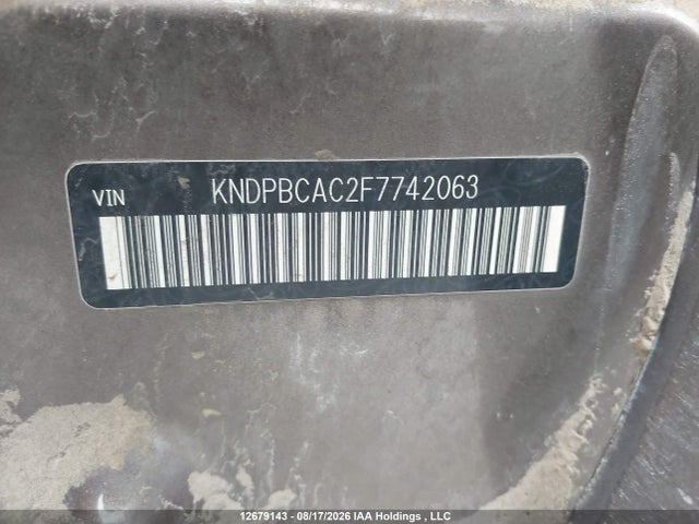 12679143 :رقم المزاد ، KNDPBCAC2F7742063 vin ، 2015 Kia Sportage Lx مزاد بيع