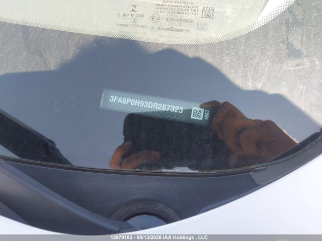 Продажа на аукционе авто 2013 Ford Fusion Se, vin: 3FA6P0H93DR287323, номер лота: 12679183