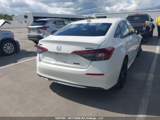 2026 Honda Civic Sport Hybrid/sport Touring Hybrid მანქანა იყიდება აუქციონზე, vin: 2HGFE4F84TH006644, აუქციონის ნომერი: 12679193