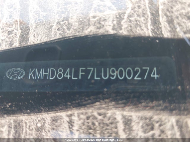 12679219 :رقم المزاد ، KMHD84LF7LU900274 vin ، 2020 Hyundai Elantra Sel/value/limited مزاد بيع