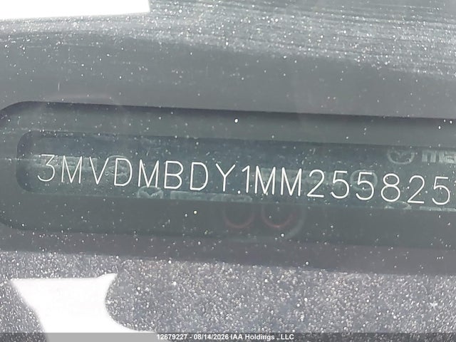 12679227 :رقم المزاد ، 3MVDMBDY1MM255825 vin ، 2021 Mazda Cx-30 Gt W/turbo مزاد بيع
