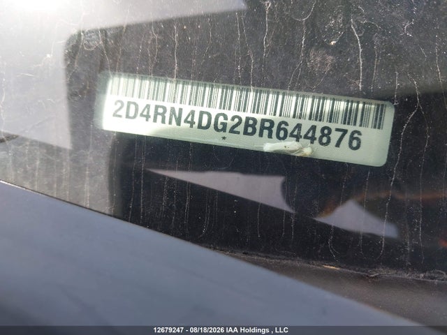 Продажа на аукционе авто 2011 Dodge Grand Caravan Express, vin: 2D4RN4DG2BR644876, номер лота: 12679247
