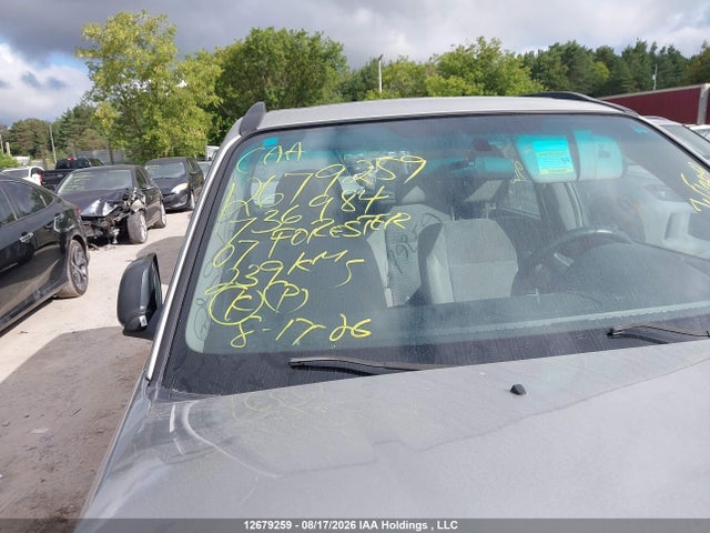 Aukcja sprzedaży 2007 Subaru Forester Columbia Edition/x, vin: JF1SG63687H736984, numer aukcji: 12679259