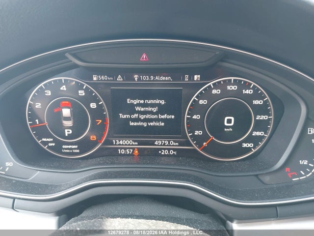 12679278 :رقم المزاد ، WAUFNAF46HN062249 vin ، 2017 Audi A4 Prestige مزاد بيع