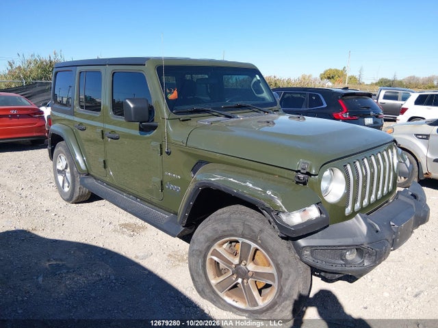 Продаж на аукціоні авто 2021 Jeep Wrangler Unlimited Sahara, vin: 1C4HJXEN4MW677388, номер лоту: 12679280