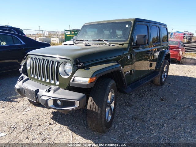 Продаж на аукціоні авто 2021 Jeep Wrangler Unlimited Sahara, vin: 1C4HJXEN4MW677388, номер лоту: 12679280
