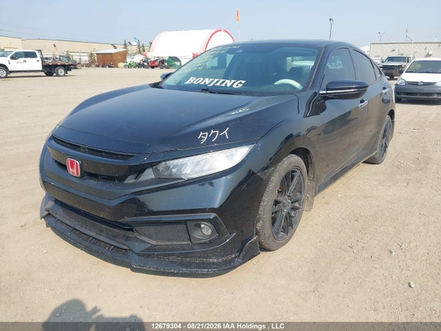 Honda Civic Touring 2020 2HGFC1F95LH106054 Image 2