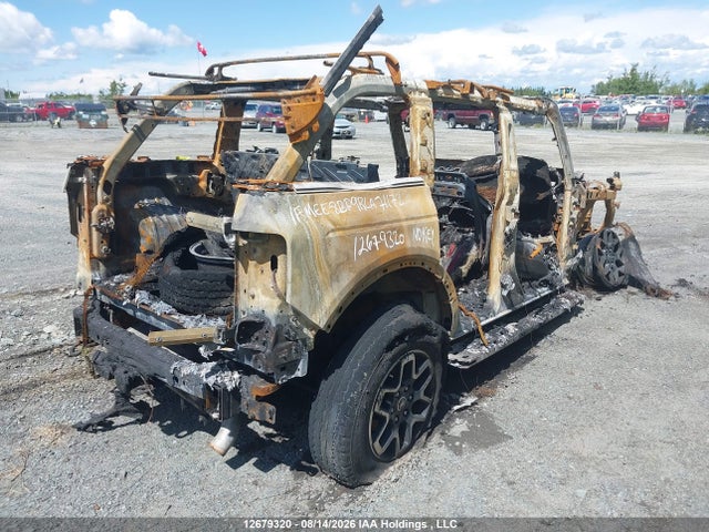 Продажа на аукционе авто 2024 Ford Bronco Outer Banks, vin: 1FMEE8BP9RLA71172, номер лота: 12679320