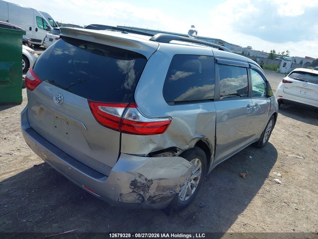 2017 Toyota Sienna Xle 7 Passenger მანქანა იყიდება აუქციონზე, vin: 5TDDZ3DC7HS174394, აუქციონის ნომერი: 12679328
