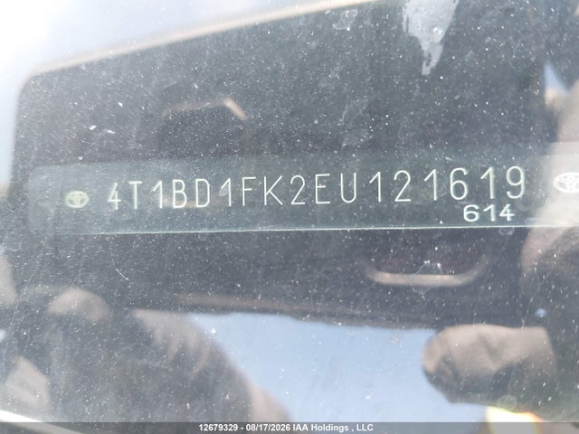 4T1BD1FK2EU121619 Toyota Camry Hybrid Le