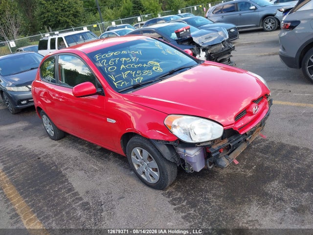 Auction sale of the 2010 Hyundai Accent L, vin: KMHCN3BC0AU174535, lot number: 12679371