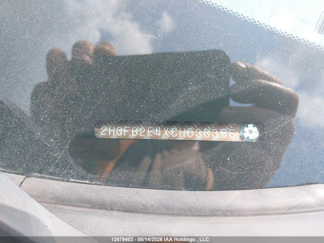 Aukcja sprzedaży 2012 Honda Civic Lx, vin: 2HGFB2F4XCH033356, numer aukcji: 12679402