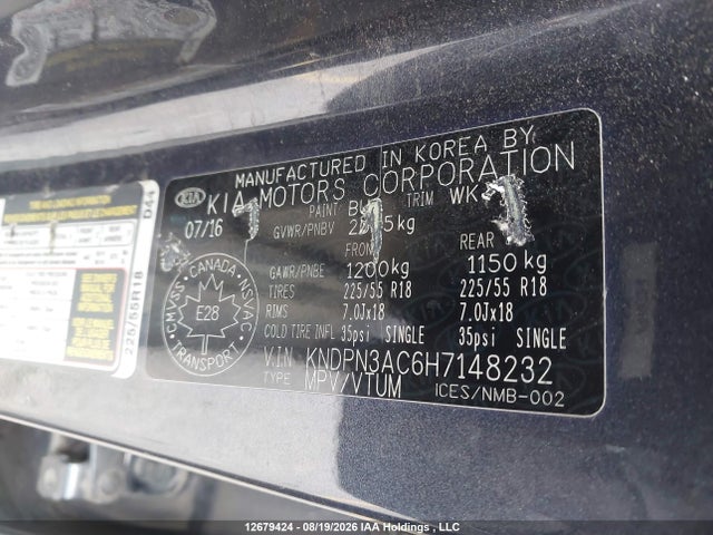KIA Sportage Ex 2017 KNDPN3AC6H7148232 Image 9