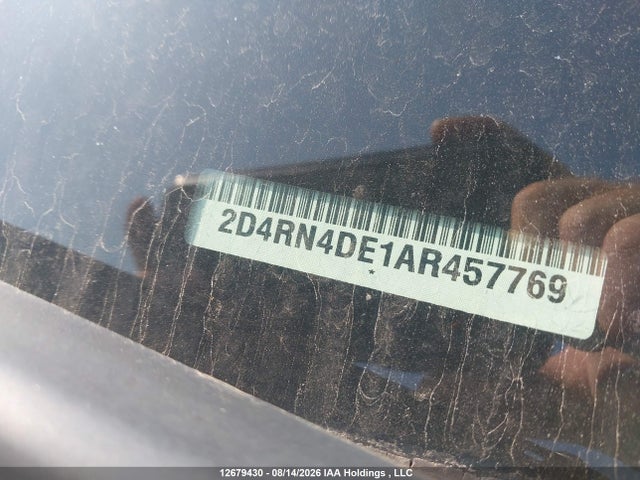 Aukcja sprzedaży 2010 Dodge Grand Caravan Se, vin: 2D4RN4DE1AR457769, numer aukcji: 12679430