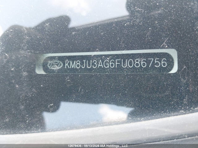 12679436 :رقم المزاد ، KM8JU3AG6FU086756 vin ، 2015 Hyundai Tucson Limited/se مزاد بيع