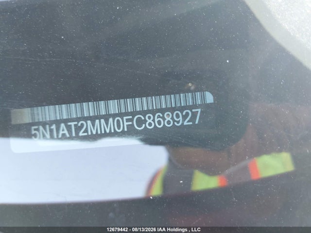12679442 :رقم المزاد ، 5N1AT2MM0FC868927 vin ، 2015 Nissan Rogue S/sl/sv مزاد بيع