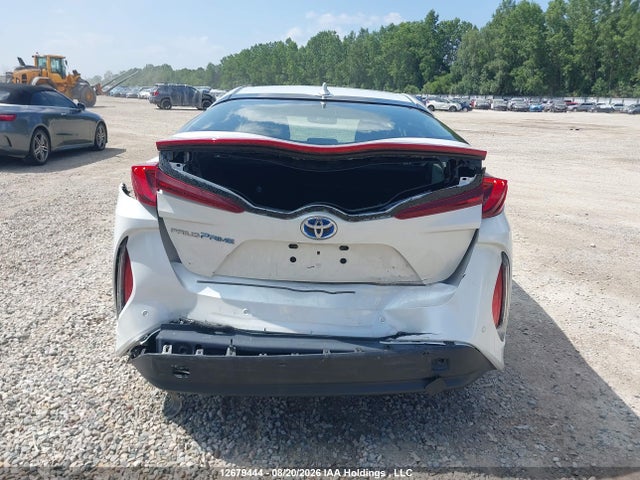12679444 :رقم المزاد ، JTDKAMFP5N3214084 vin ، 2022 Toyota Prius Prime Le/xle/limited مزاد بيع