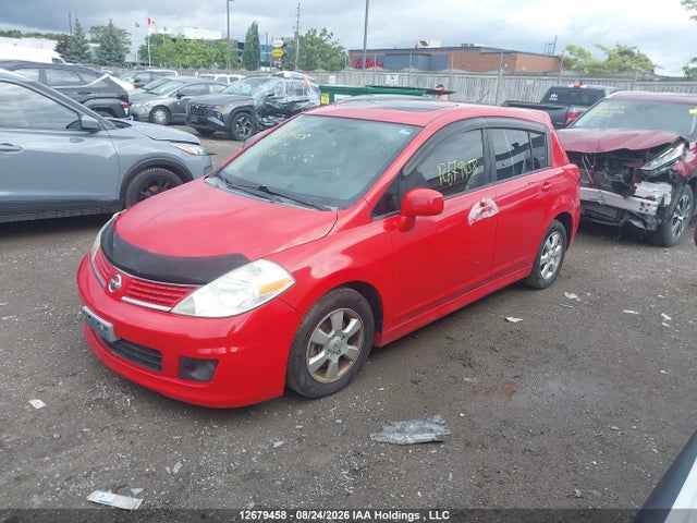 2007 Nissan Versa მანქანა იყიდება აუქციონზე, vin: 3N1BC13E37L417349, აუქციონის ნომერი: 12679458