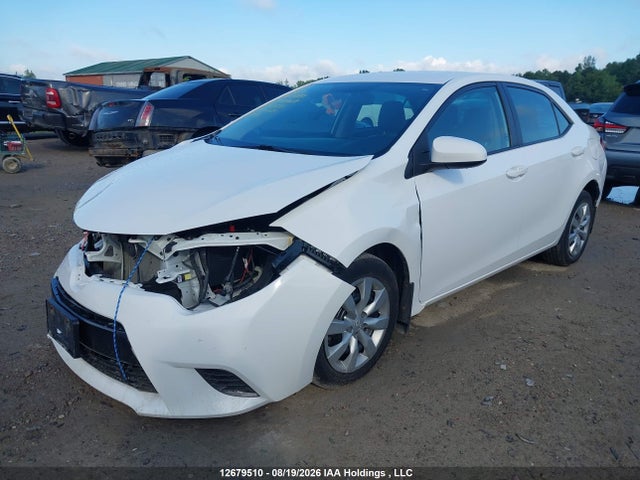 2015 Toyota Corolla Le მანქანა იყიდება აუქციონზე, vin: 2T1BURHE6FC432687, აუქციონის ნომერი: 12679510