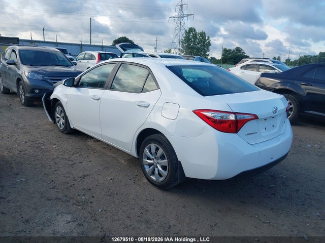 2015 Toyota Corolla Le მანქანა იყიდება აუქციონზე, vin: 2T1BURHE6FC432687, აუქციონის ნომერი: 12679510