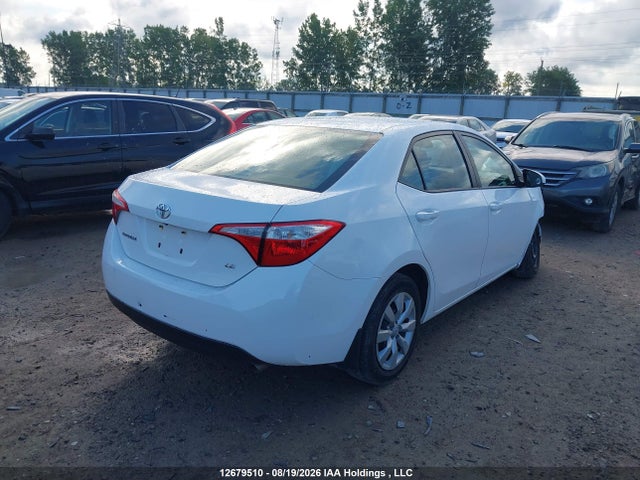 2015 Toyota Corolla Le მანქანა იყიდება აუქციონზე, vin: 2T1BURHE6FC432687, აუქციონის ნომერი: 12679510