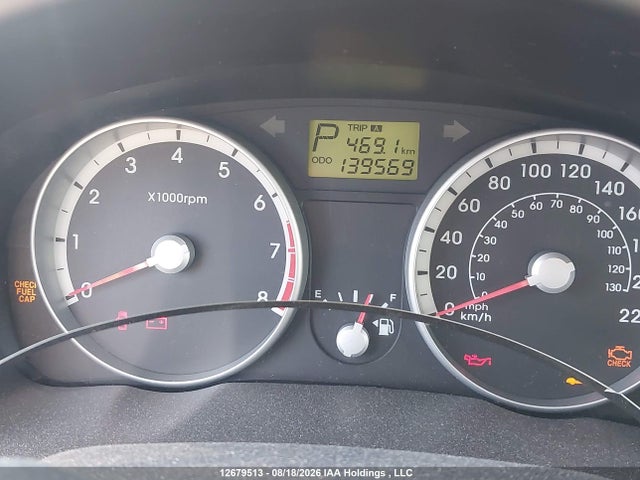 2009 Hyundai Accent მანქანა იყიდება აუქციონზე, vin: KMHCN45C89U311234, აუქციონის ნომერი: 12679513
